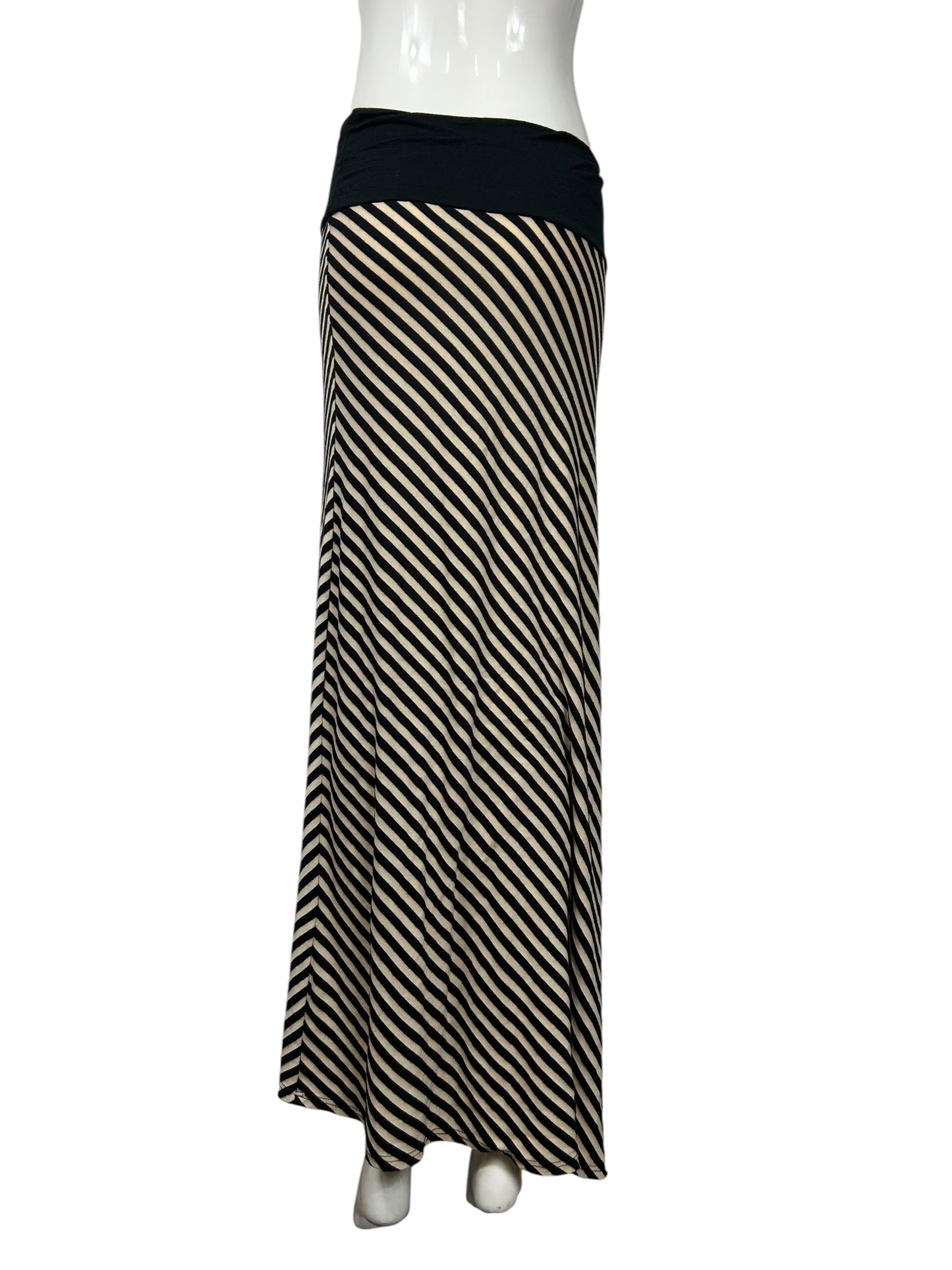 Stripe Maxi Skirt