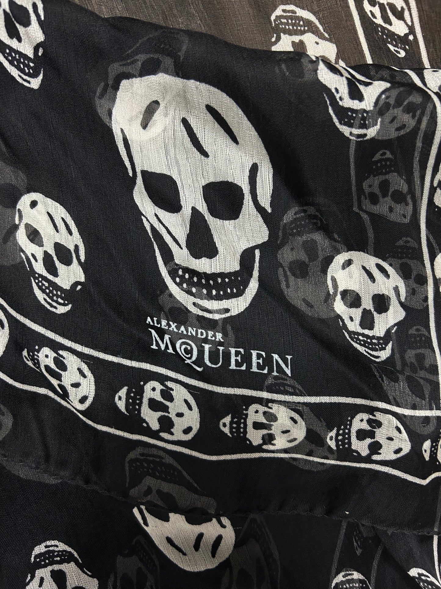 Alexander McQueen Skull Scarf