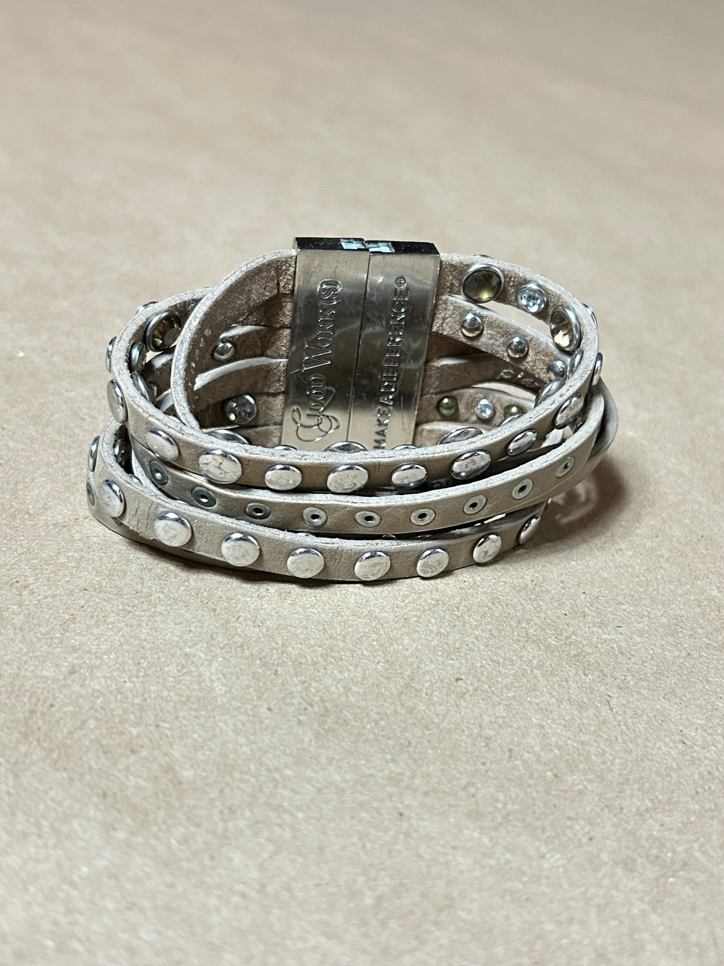 Rhinestone Stacked Bracelet