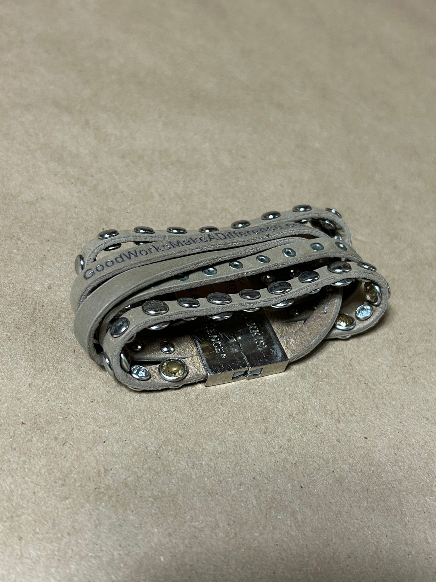 Rhinestone Stacked Bracelet