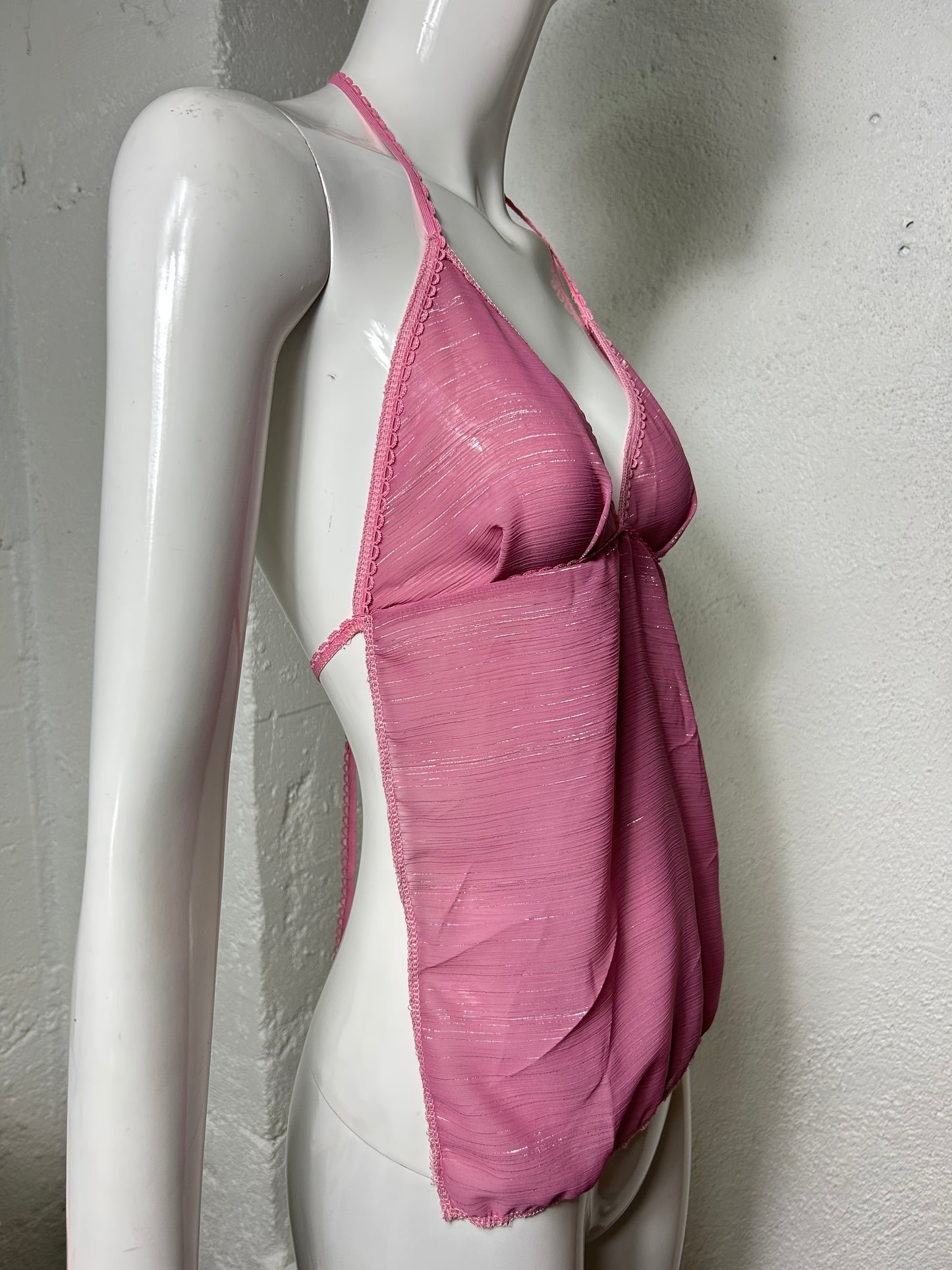 Rose Backless Halter