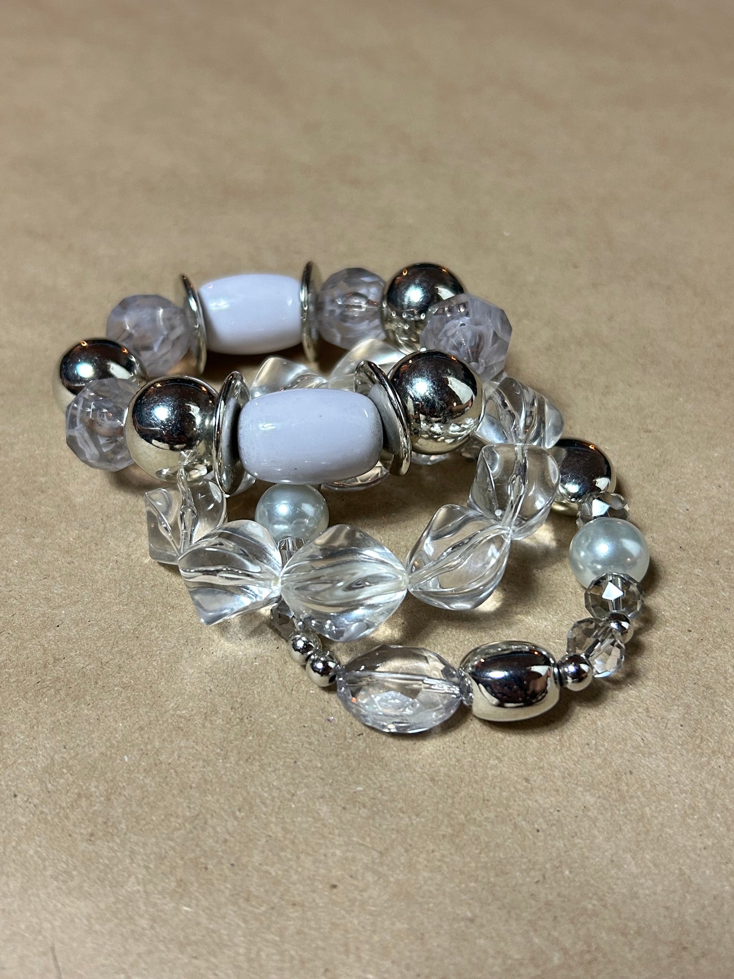 Clear Bracelet Set