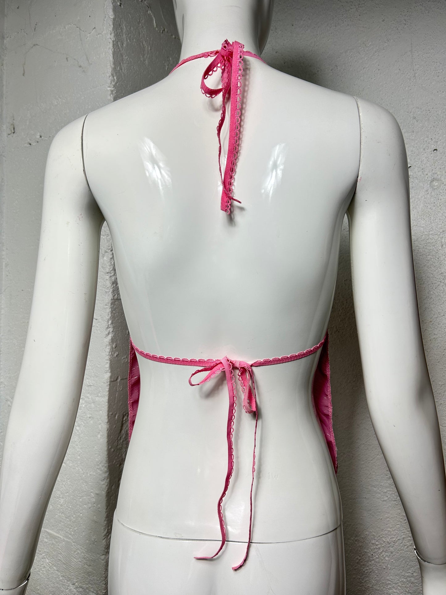 Rose Backless Halter
