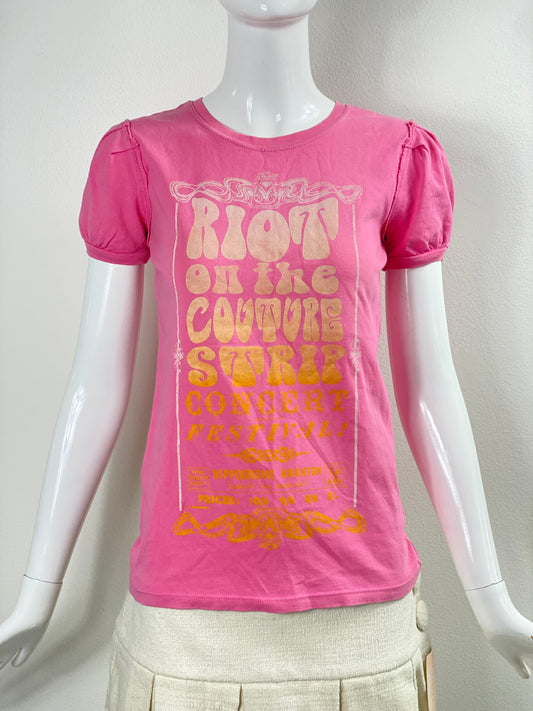 Juicy Couture Pink Baby Tee