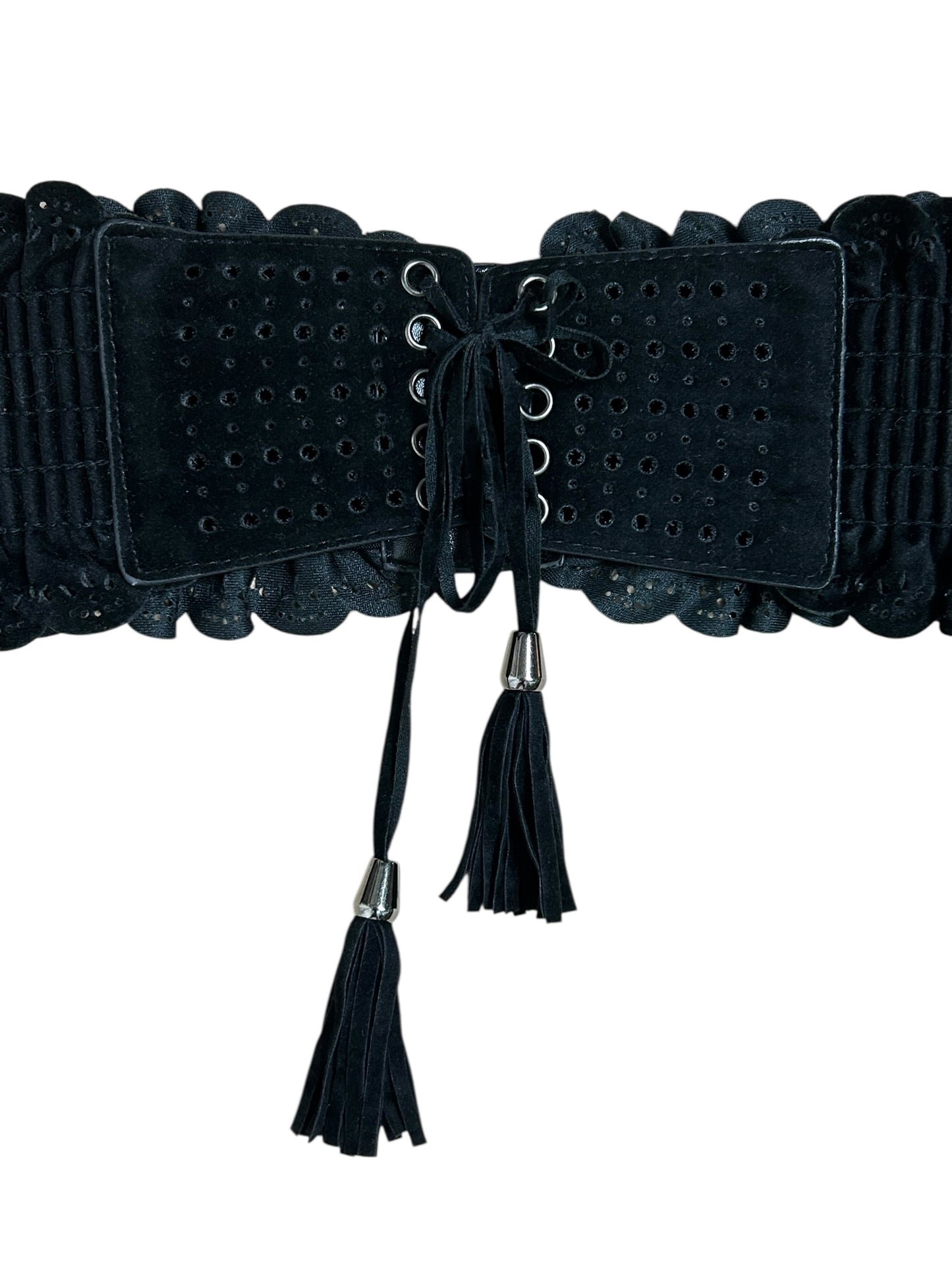 Black Tassel Belt