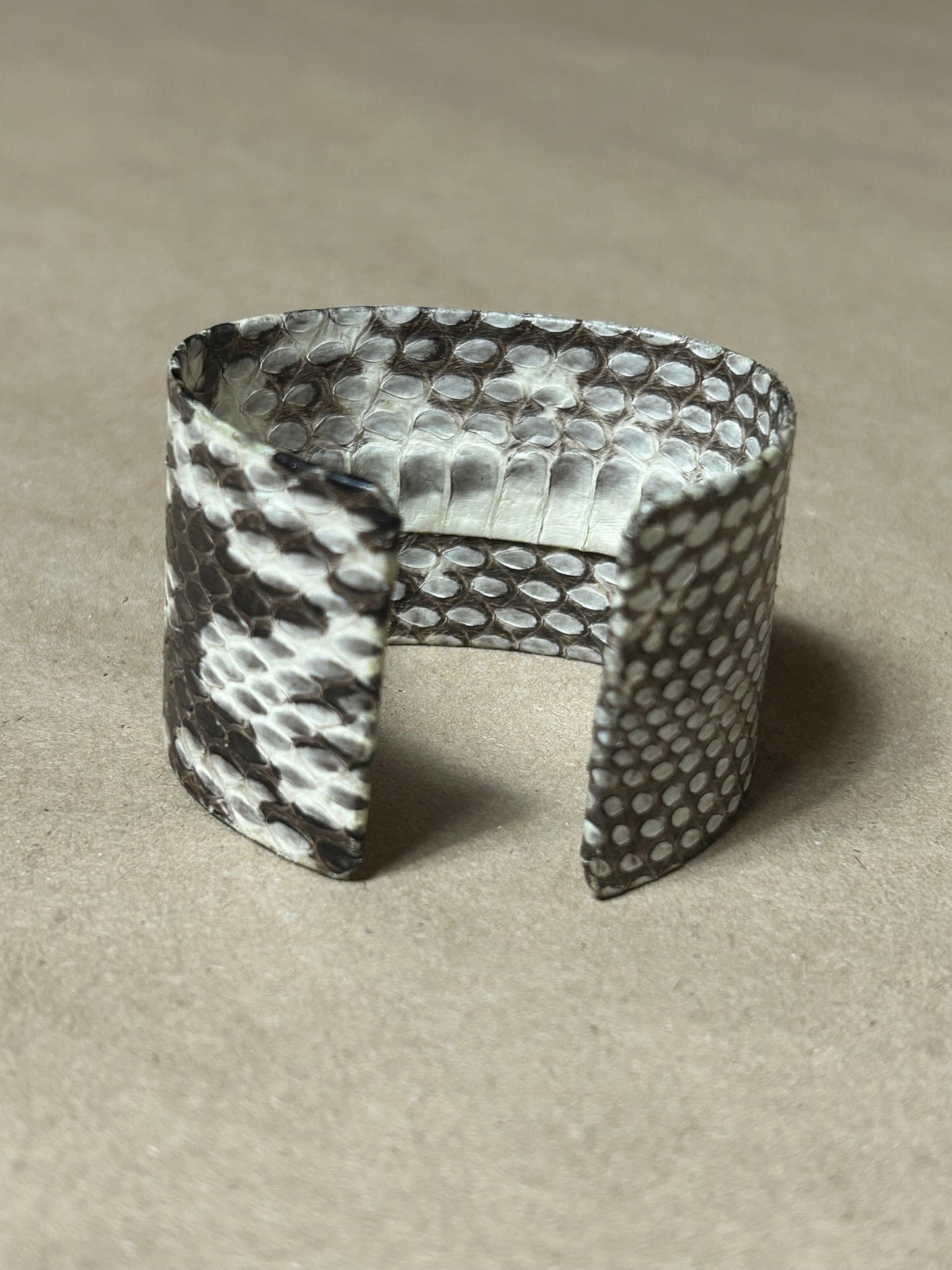 Iridescent Snake Cuff Bracelet