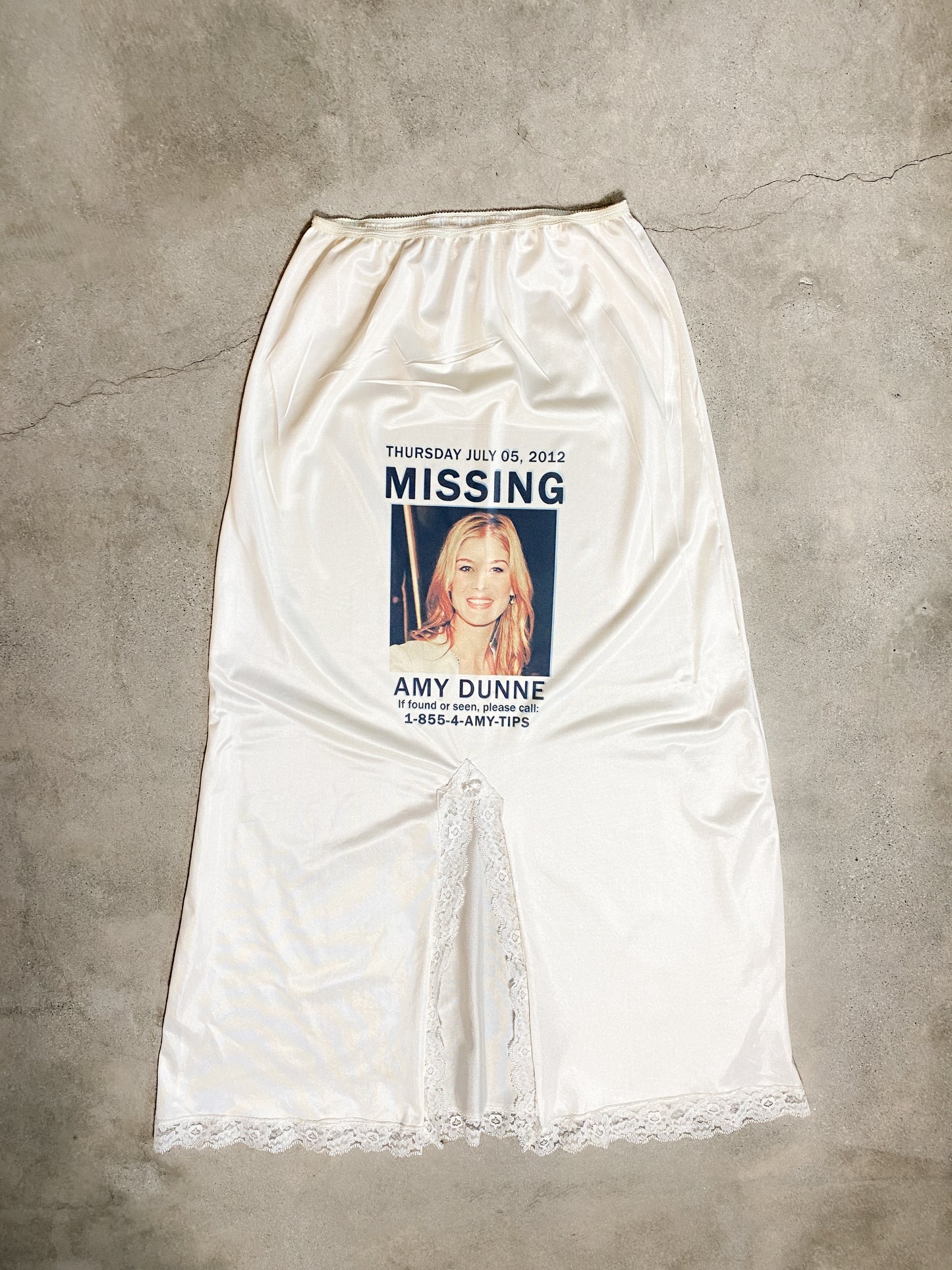 Amy Dunne Vintage Slip Maxi Skirt