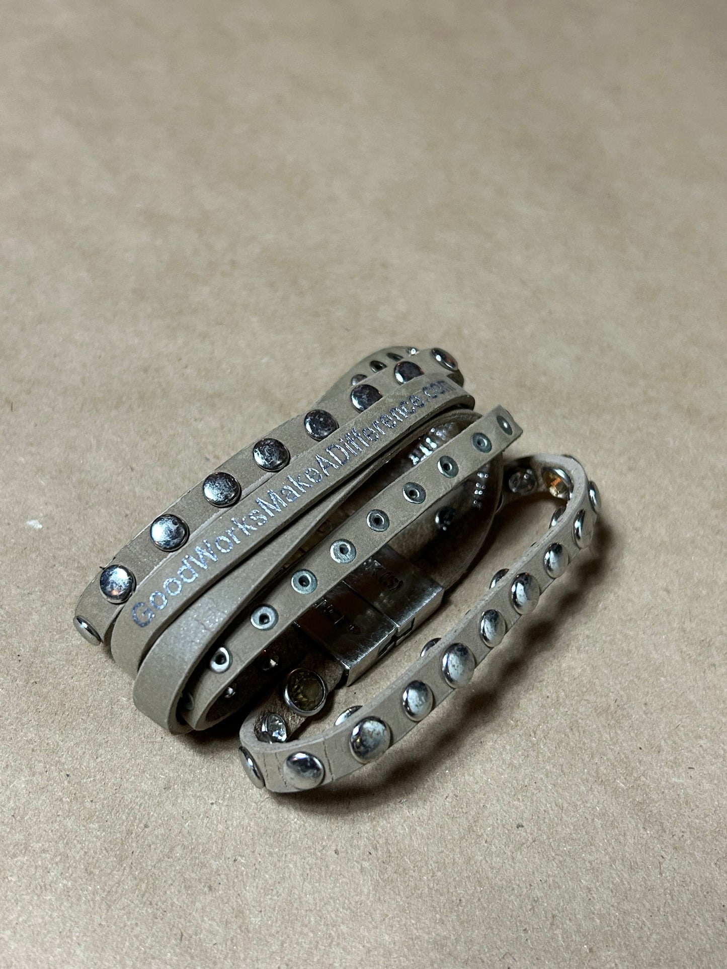 Rhinestone Stacked Bracelet