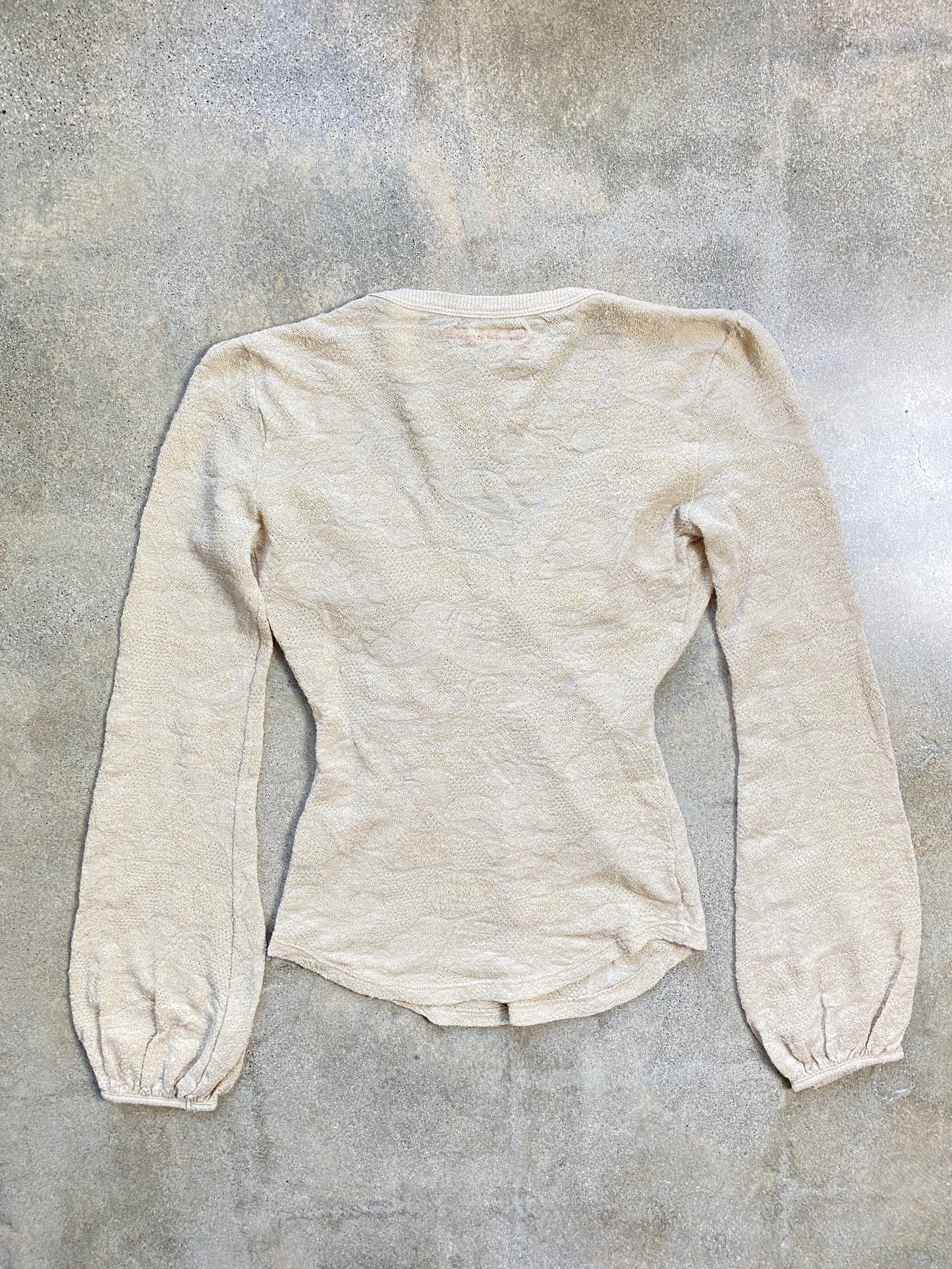 00's Miss Sixty Knit Long Sleeve Top