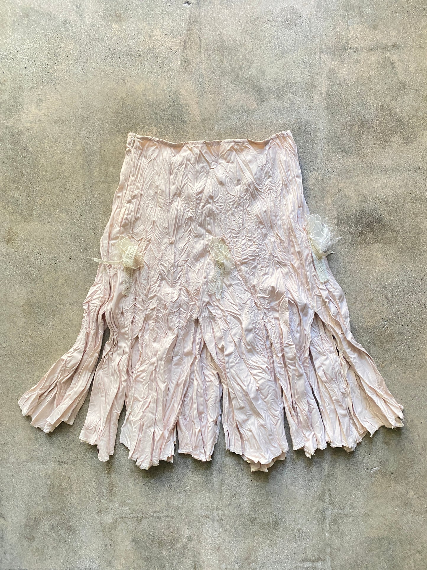 00's Abstract Midi Skirt