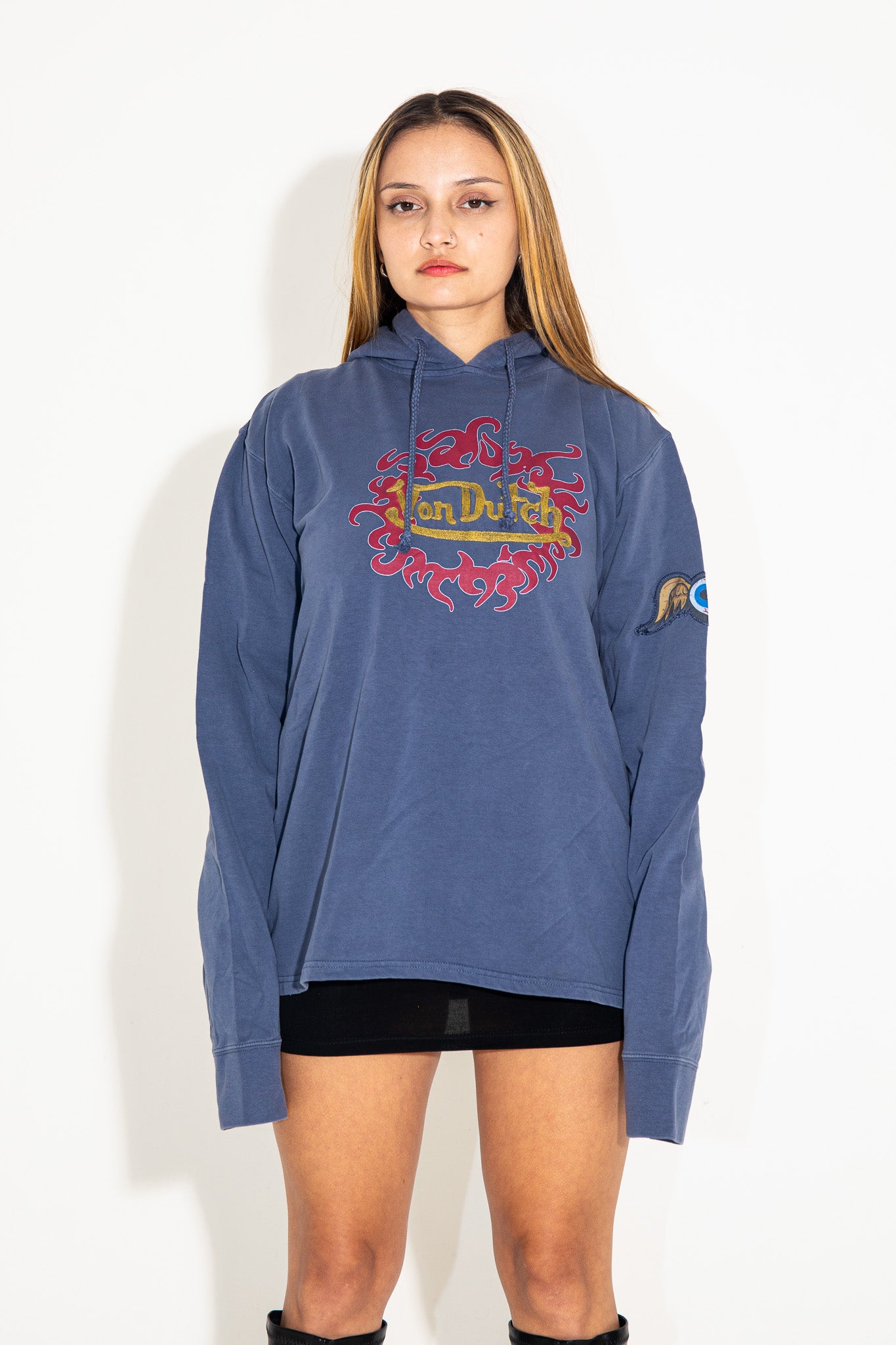 Von dutch blue sweatshirt hot sale