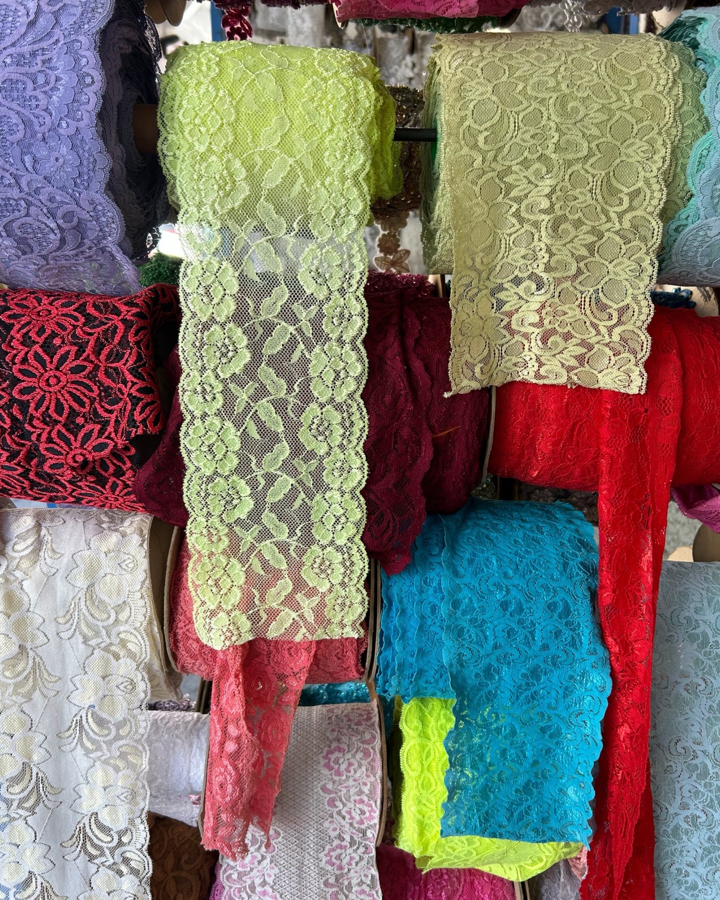 Curated Deadstock Textile Archive, Fabric and Trim Bundles from the 90's / 00's