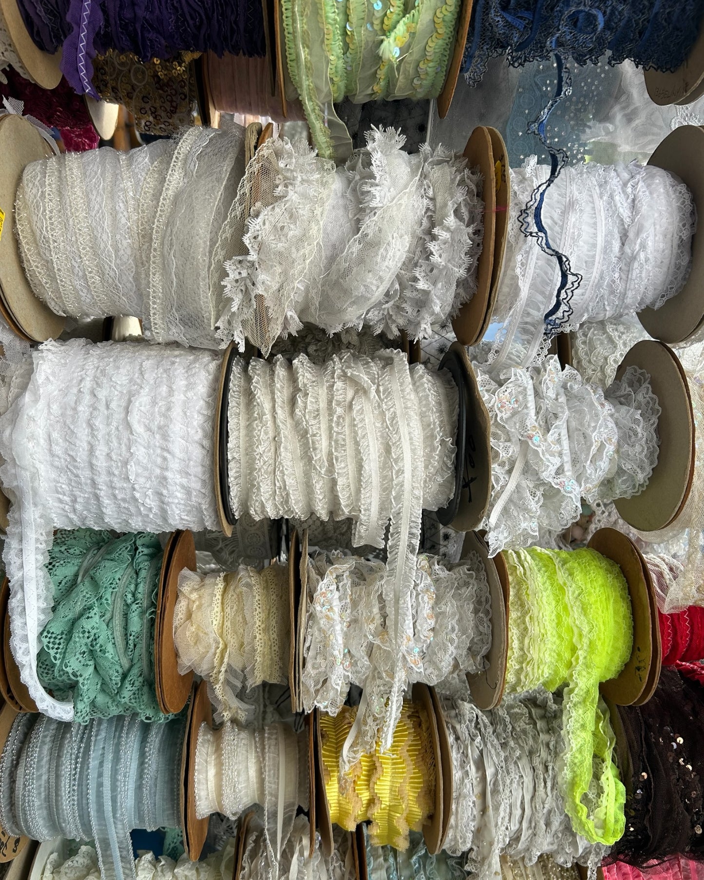 Curated Deadstock Textile Archive, Fabric and Trim Bundles from the 90's / 00's