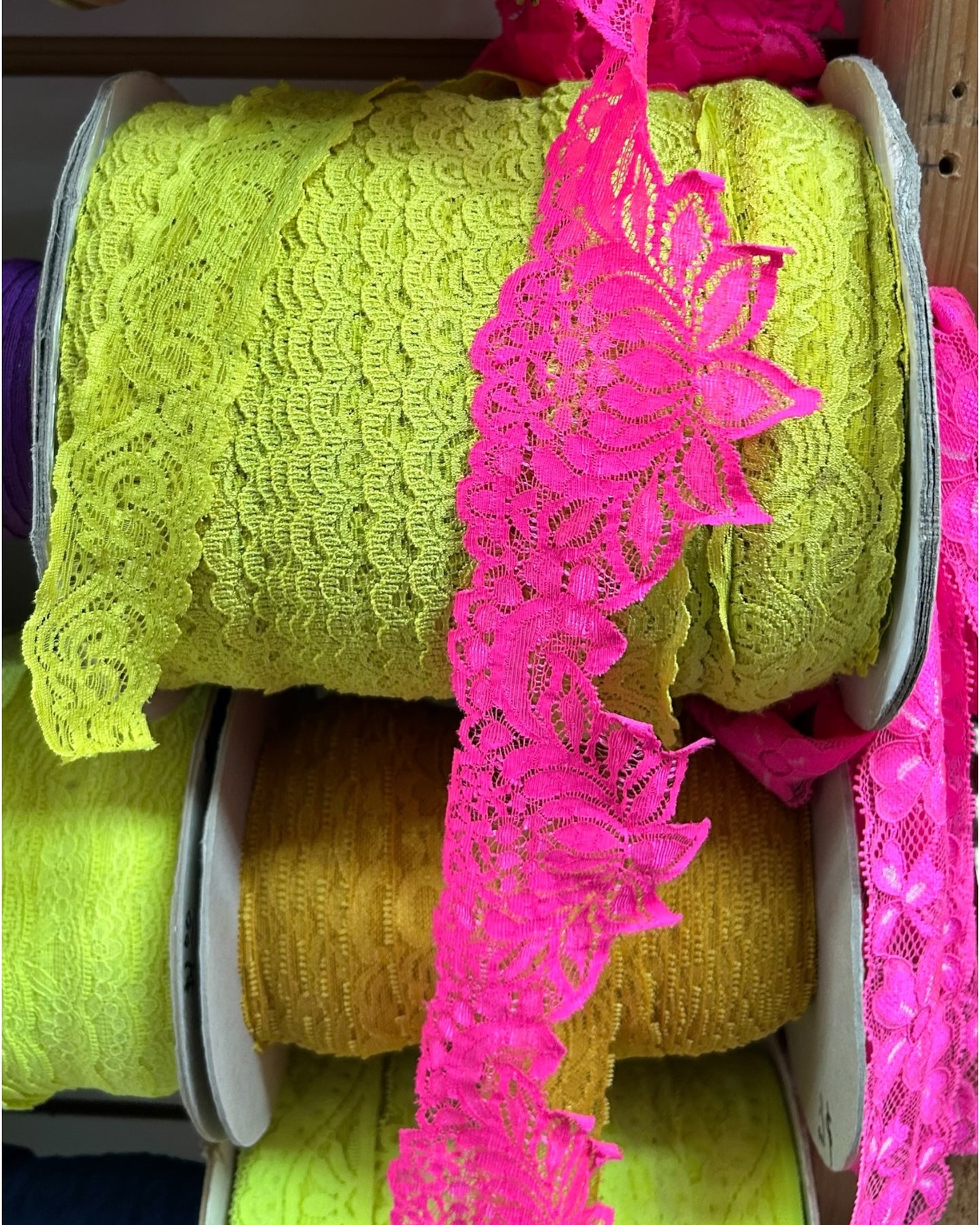 Curated Deadstock Textile Archive, Fabric and Trim Bundles from the 90's / 00's