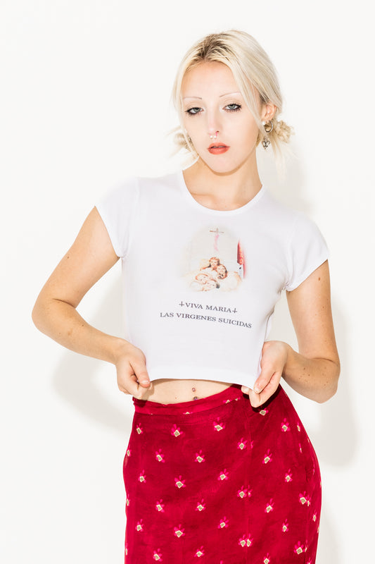 THE VIRGIN SUICIDES CROPPED BBY TEE